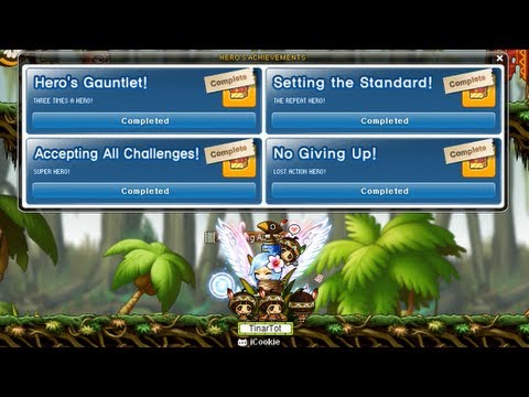 [MapleStory]: The Hero's Gauntlet is Beaten !
