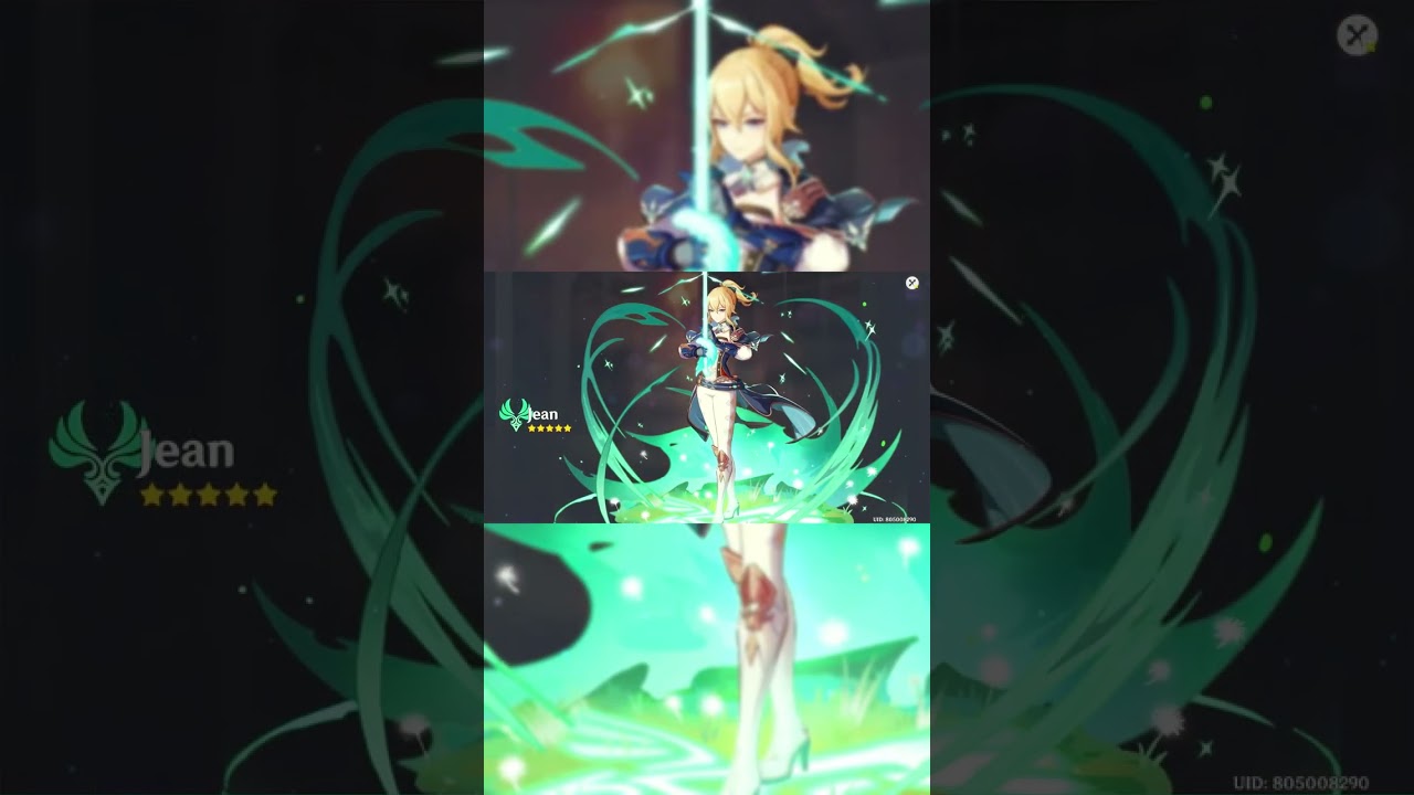 Hard pity get something that I don't expect 😡 #genshinimpactpulls #shorts #jean #shenhe