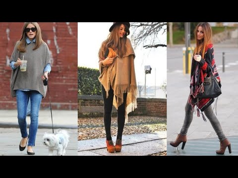 NUEVAS TENDENCIAS OTOÑO INVIERNO 2020 / 2021 / CAPAS Y PONCHOS DE MODA / Fashion Love