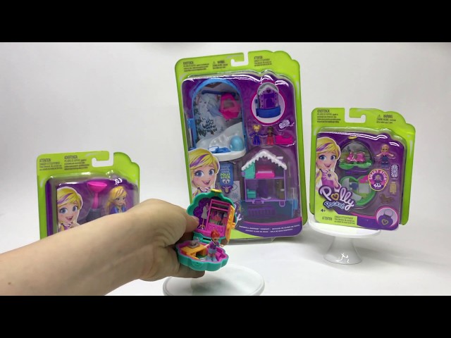 Vídeo relacionado con Polly Pocket Estuche 2 en 1 Diversión con conejitos, juguete de viaje con bolso para llevar con 2 muñecas en miniatura y 12 accesorios, entre los que se incluyen mascotas, conjunto de juego, JFT88