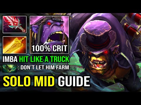 ULTIMATE 10K MID GUIDE Pro Alchemist 100% Crit Bloodthorn OP Hit Like a Truck Dota 2
