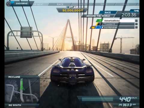 Need For Speed Most Wanted 2012 Online "AROUND THE WORLD" 3:05.41 [720p60]