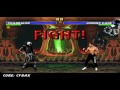 Mugen MKTX Gameplay Cyber Chameleon Very Hard 1 Vs 3