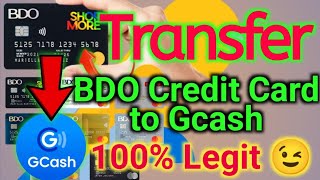 How to cash advance in BDO Credit Card || How to transfer BDO credit card to gcash #Bdo Cash advance