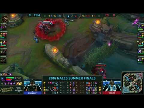 NALCS Finals TSM vs C9 - Bot Lane 2v2