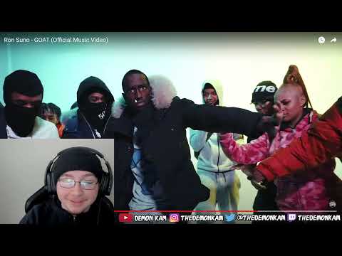 Demon Kam Reacts to Ron Suno - GOAT (Official Music Video)