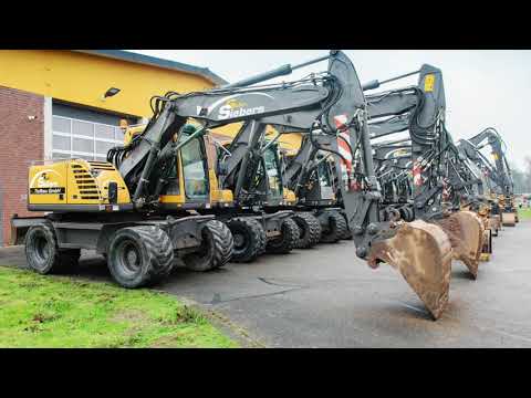 Gebr. Siebers Tiefbau Fuhrpark 2020