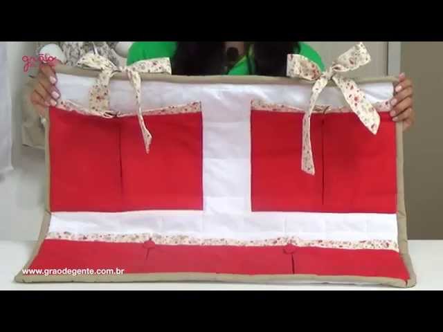 Porta Treco Urso Real Vermelho | Ref: 47317