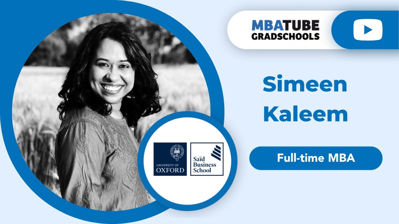 Oxford Saïd MBA Student’s Journey of Impact & Innovation