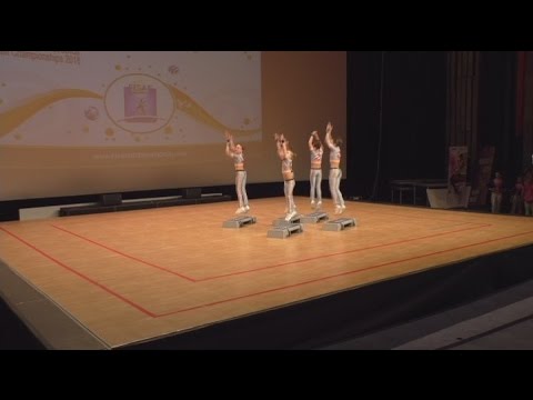 FISAF Fitness & Sports Aerobics European Championships 2016. FIN cadet Petite Step: Gloria (RUS)