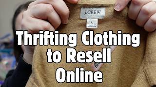 I Found an Epic Vintage Dress | Thrifting Used Clothing to Resell Online for a Profit
