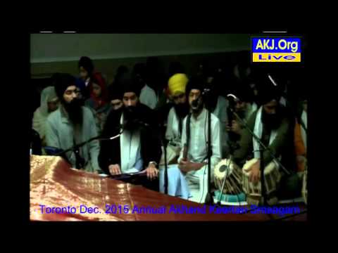 010 Toronto Dec. 2015 Thursday Evening - Bh. Arvinder Singh Jee Toronto