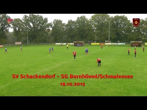 18.10.2015 SV Schackendorf gegen  SG Bornhöved/Schmalensee