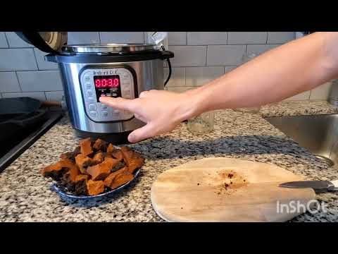 How to make chaga tea using an instantpot