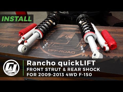 Ford F-150 Install: Rancho Loaded quickLIFT RS9000XL Strut Leveling Kit with Rear Shocks