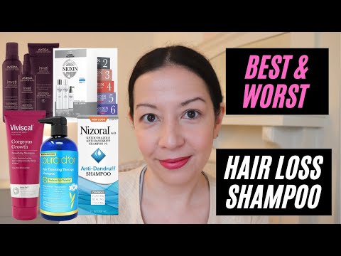 6 SHAMPOOS FOR "HAIR LOSS" AND WHAT I THINK OF THEM!...
