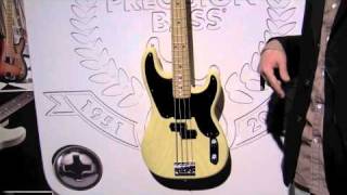 Video thumbnail for Fender 60th Anniversary P Bass - Sweetwater NAMM 201 by Sweetwater