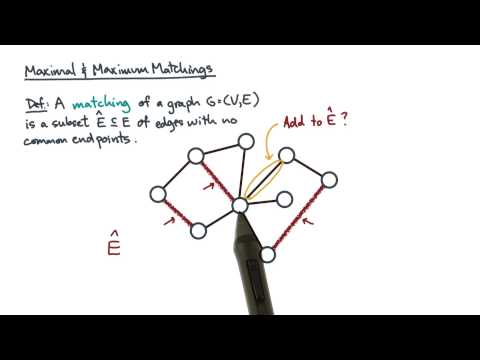 Maximal and Maximum Matchings