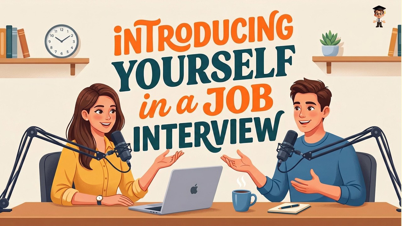 Introducing Yourself in a Job Interview | English Conversation for Beginners | English Podcast