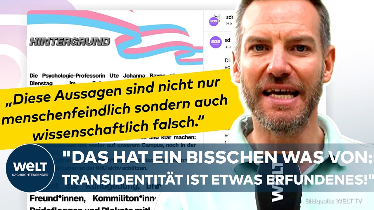 DÜSSELDORF: "Abwertend!" Uni-Streit eskaliert! Proteste gegen Vorlesung über Transidentitäten!