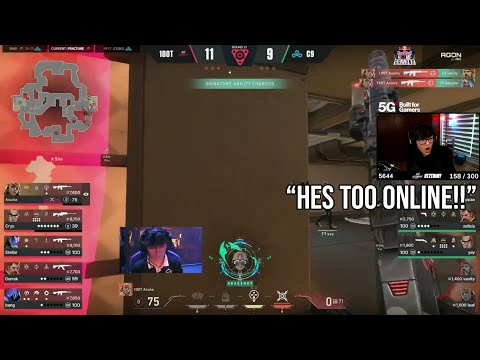 iiTzTimmy Reacts To 100t ASUNA Shaky Aimbot vs Cloud 9