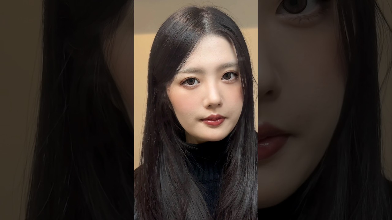 黄味肌ブルベ夏女がピンクブラウンメイクしてみた結果、、、！ #メイク動画 #美容 #ビフォーアフター #makeup