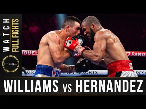 Williams vs Hernandez FULL FIGHT: October 9, 2021 | PBC on FS1