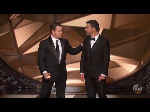 , title : 'Matt Damon Confronts Jimmy Kimmel After Emmys Loss'