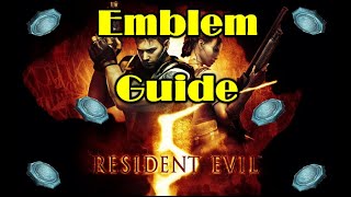Resident Evil 5 - ALL BSAA EMBLEMS LOCATION GUIDE