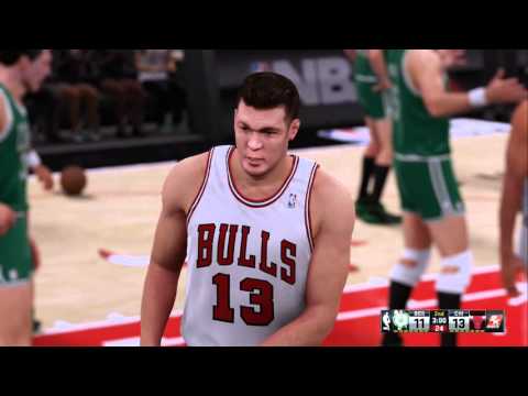 NBA 2K16 PS4 95 Bulls v.s. 85 Celtics