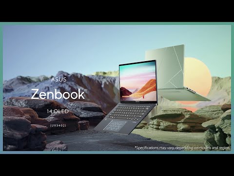 ASUS Zenbook 14 OLED UX3402Z ケースとマウス付き ASUS Zenbook 14 OLED Intel EVO P Series Intel Core i5 12th Gen