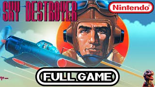Sky Destroyer 1985 | NES Longplay | Classic Retro Gameplay | No Commentary