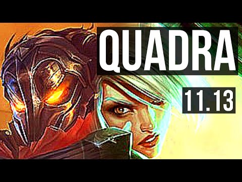 VIKTOR vs RIVEN (TOP) | Quadra, 2.2M mastery, 1000+ games, 20/4/7, Legendary | BR Diamond | v11.13
