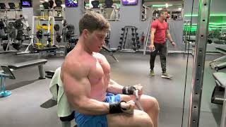 Seated Cable Curl exercise video thumbnail