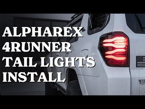 4Runner AlphaRex Tail Lights Install