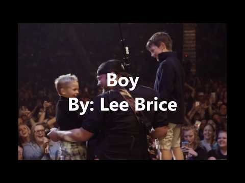 Boy By Lee Brice Lyric Video