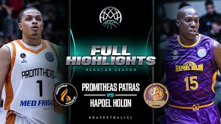 Promitheas Patras v Hapoel Holon | Full Game Highlights | #BasketballCL 2023-24