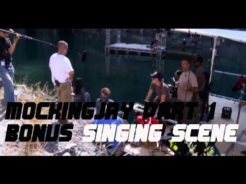 The Hunger Games Mockingjay Part 1 - Jennifer Lawrence about her singing scene - Bonus