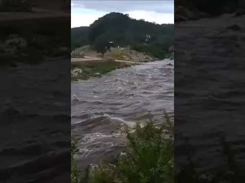 IMPACTANTE CRECIDA Río de CRUZ DE CAÑA, CÓRDOBA, Argentina.#cruzdecaña