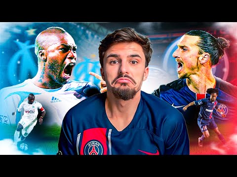 🇫🇷 TOUT SAVOIR SUR L'HISTOIRE DU CLASSICO OM PSG 🔥 (1970-2024)
