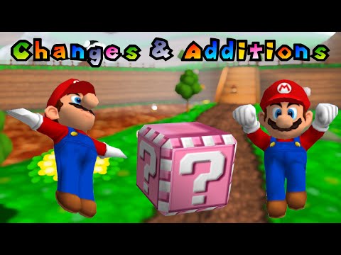 Current Changes and Additions to My SM64 Remake