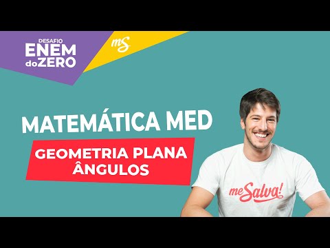 AO VIVO | Matemática MED - ENEM 2020 | Geometria Plana - Ângulos | Desafio ENEM do ZER0 | Me Salva!