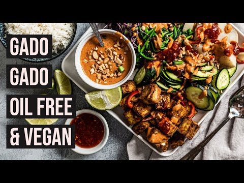 Gado Gado // OIL FREE // WHOLE FOOD PLANT BASED // EASY VEGAN RECIPE