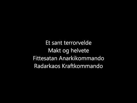 Mathias Rust Band - Fittesatan Anarkikommando [lyrics]