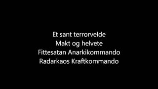 Mathias Rust Band - Fittesatan Anarkikommando [lyrics]