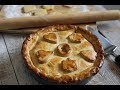 A French Twist On Thanksgiving Homemade Leek And Bacon Pie Tourte Recipe
