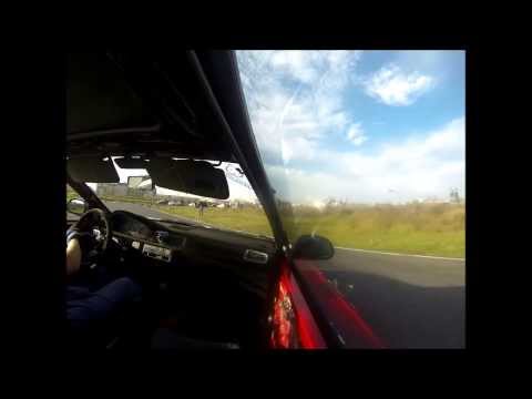 Tomasz Warakomski Honda Civic Tor Lublin 27.10.2013r przejazd nr 2