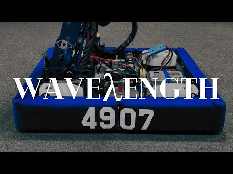 FRC 4907 - 2025 Robot Reveal "Wavelength"