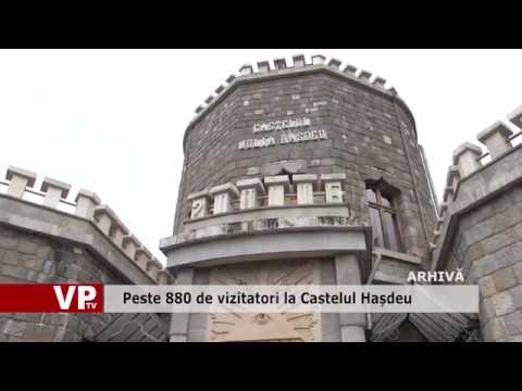 Peste 880 de vizitatori la Castelul Hașdeu