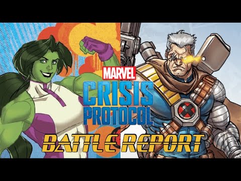 Marvel Crisis Protocol A Force vs  X Force Battle Report S04E23